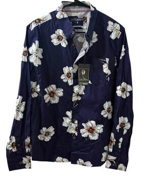 Hibiscus Men’s Eighth Avenue Button Down Dress Shirt M